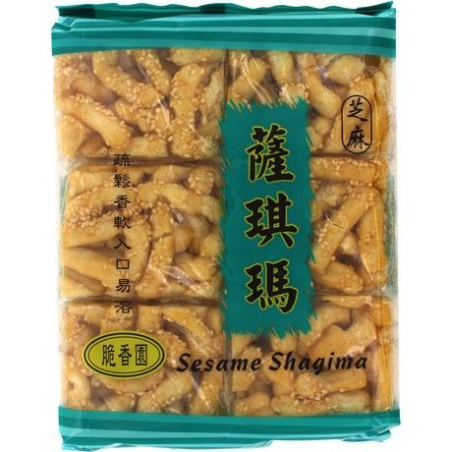 Zoete Meelcake Sesam Shagima - Zoete Meelcake Sesam Shagima, Pack 240 g