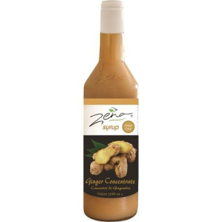 Ingwer-Sirup ohne Zucker - Ingwer-Sirup ohne Zucker, Flasche 750 ml