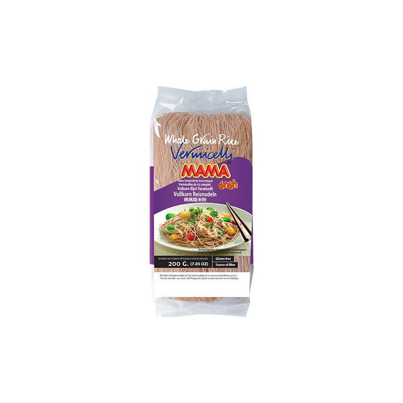 Vollkornreisnudeln - Vollkornreisnudeln, Pack 200 g