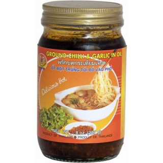 Chili- & Knoblauch-Öl - Chili- & Knoblauch-Öl, Pack 227 g