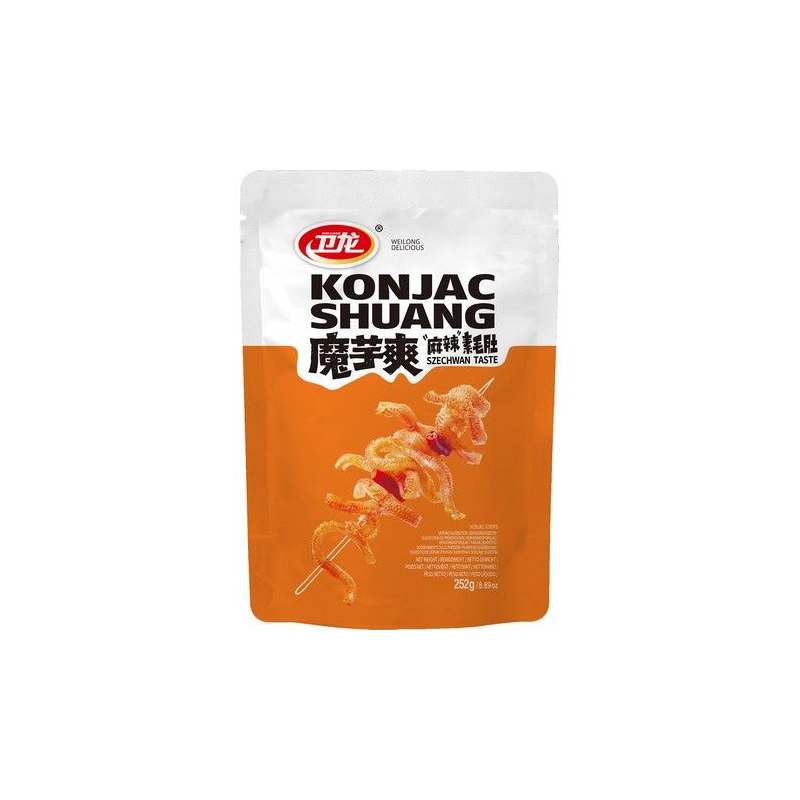 Konjac Shuang Szechuan-Geschmack - Konjac Shuang Szechuan-Geschmack, Pack 252 g