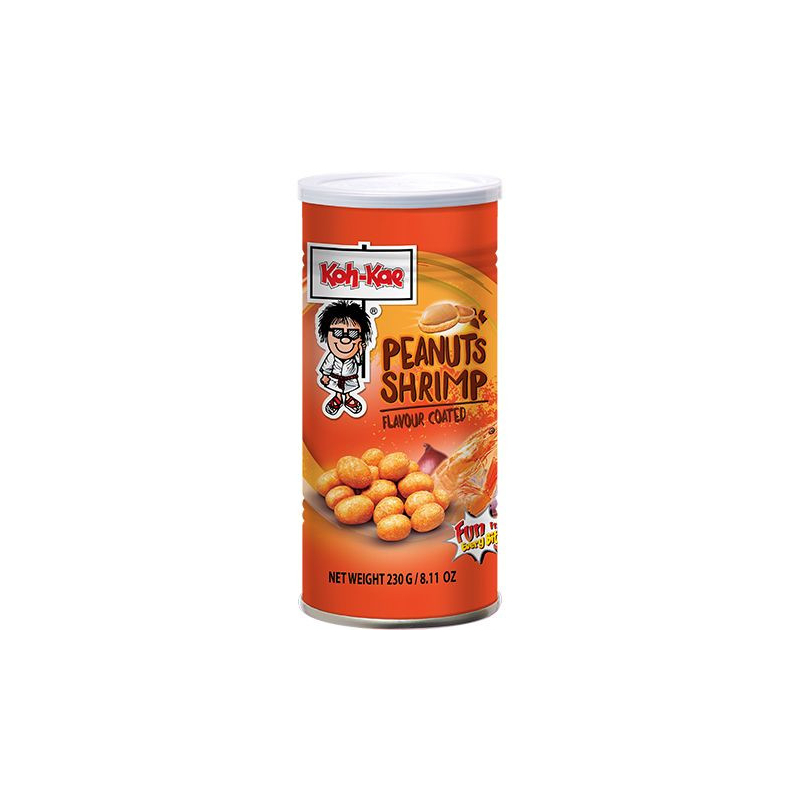 Erdnüsse mit Garnelen-Geschmack - Erdnüsse mit Garnelen-Geschmack, Pack 230 g