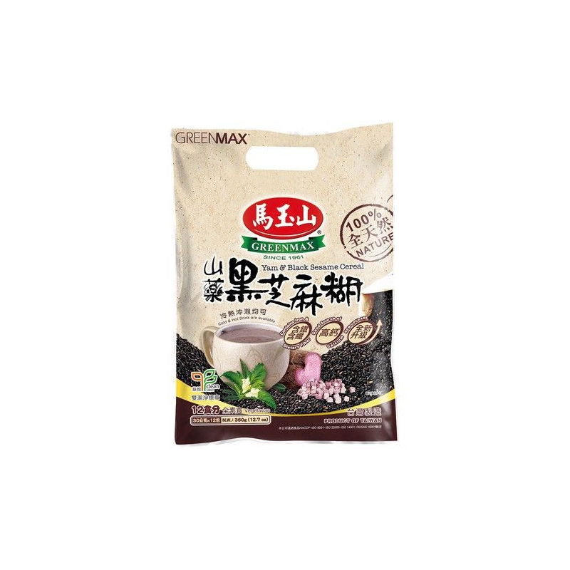 Yamswurzel- & Schwarzes Sesam-Müsli - Yamswurzel- & Schwarzes Sesam-Müsli, Pack 30 g