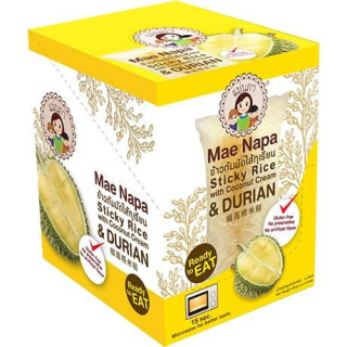 Klebreis Kokos Durian - Klebreis Kokos Durian, Pack 80 g