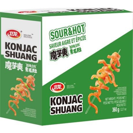 Konjac Shuang Sour & Hot - Konjac Shuang Sour & Hot, Pack 360 g