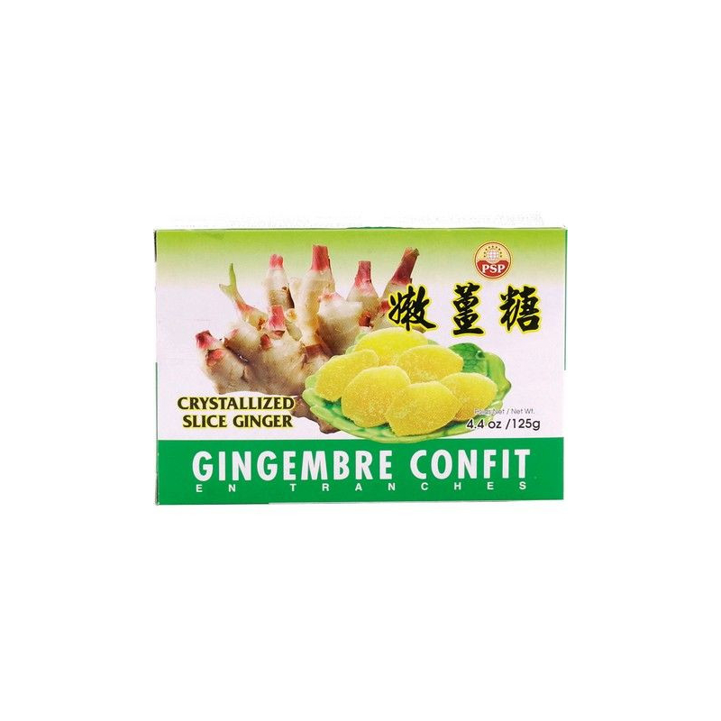 Ingwerscheiben Kandiert - Ingwerscheiben Kandiert, Pack 125 g