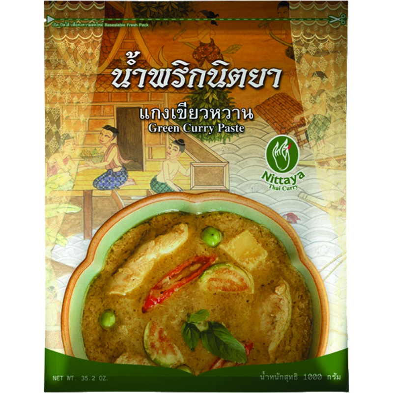 Currypaste Grün - Currypaste Grün, Pack 1 kg