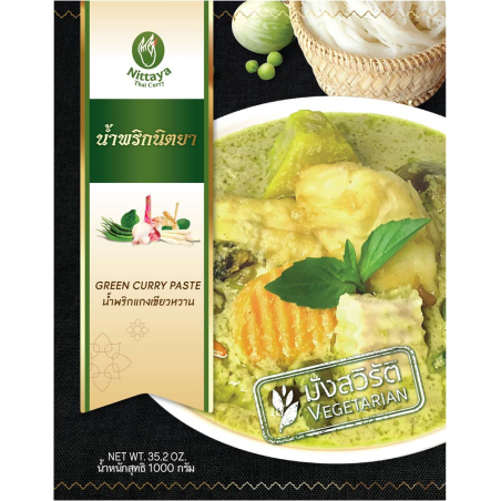 Currypaste Grün Vegan - Currypaste Grün Vegan, Pack 1 kg