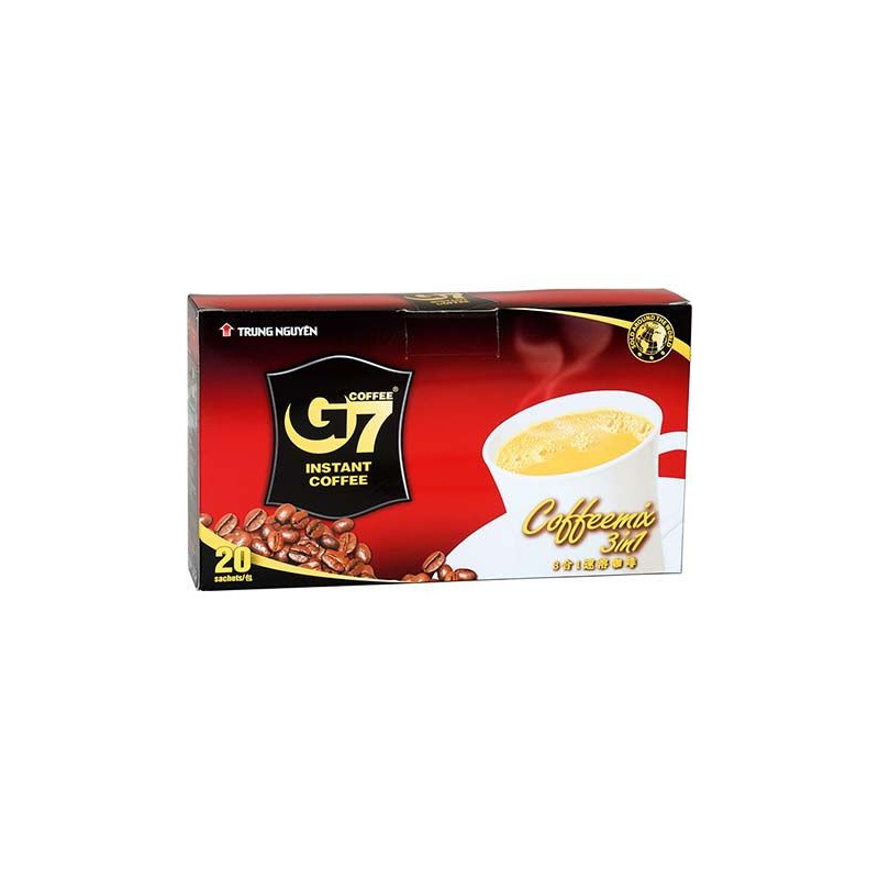 Instantkaffee G7 3 in 1 - 20 Säckchen - Instantkaffee G7 3 in 1 - 20 Säckchen, Pack 16 g