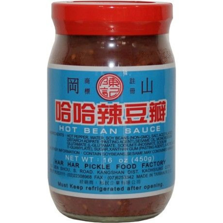 Chilibohnensoße Scharf - Chilibohnensoße Scharf, Pack 450 g