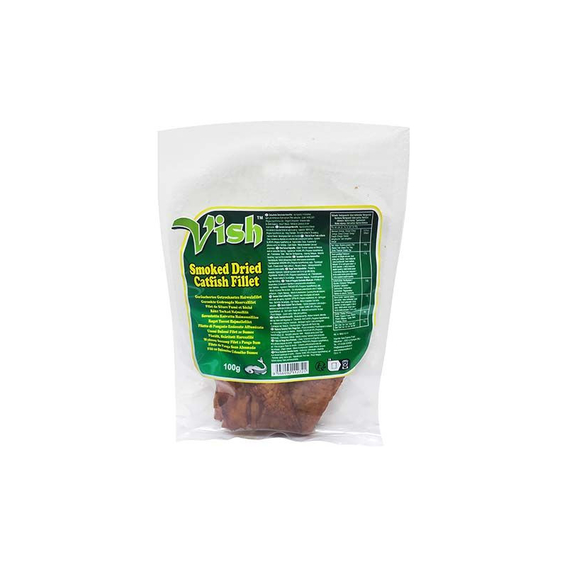 Welsfilet Geräuchert & Getrocknet - Welsfilet Geräuchert & Getrocknet, Pack 100 g