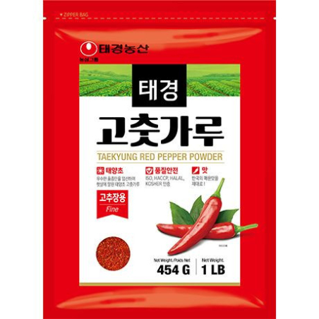 Chilipulver Fein Rot Taekyung - Chilipulver Fein Rot Taekyung, Pack 454 g