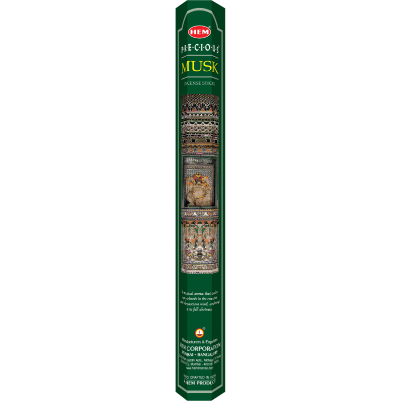Räucherstäbchen Precious Moschus - Räucherstäbchen Precious Moschus, Stück 20 pcs