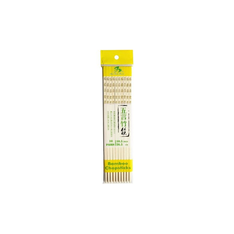 Essstäbchen Bambus Segensworte - Essstäbchen Bambus Segensworte, Stück 10 pcs