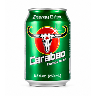 CARABAO Energydrink 250 ml - Der CARABAO Energydrink aus Thailand sorgt mit Koffein, Taurin und Vitaminen für einen erfrischende