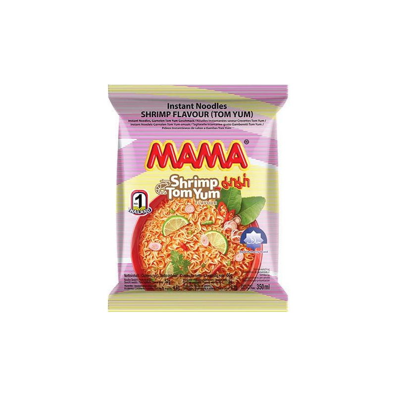 Instantnudeln Garnelen Tom Yum Halal - Instantnudeln Garnelen Tom Yum Halal, Pack 60 g
