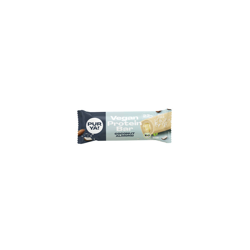 PURYA! - Barre protéinée végane noix de coco amande, BIO, PYA, 45g - 