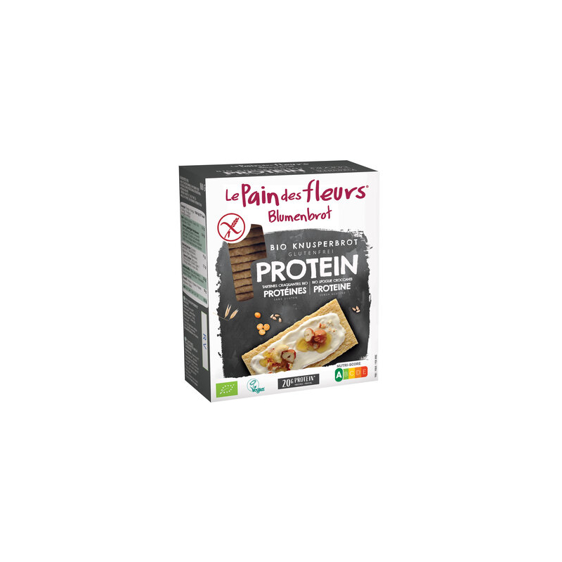 Blumenbrot - Le Pain des Fleurs - BLUMENBROT KNUSPERBROT PROTEIN - 