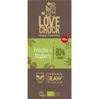 lovechock - LOV Pistachio & Raspberry 80 %