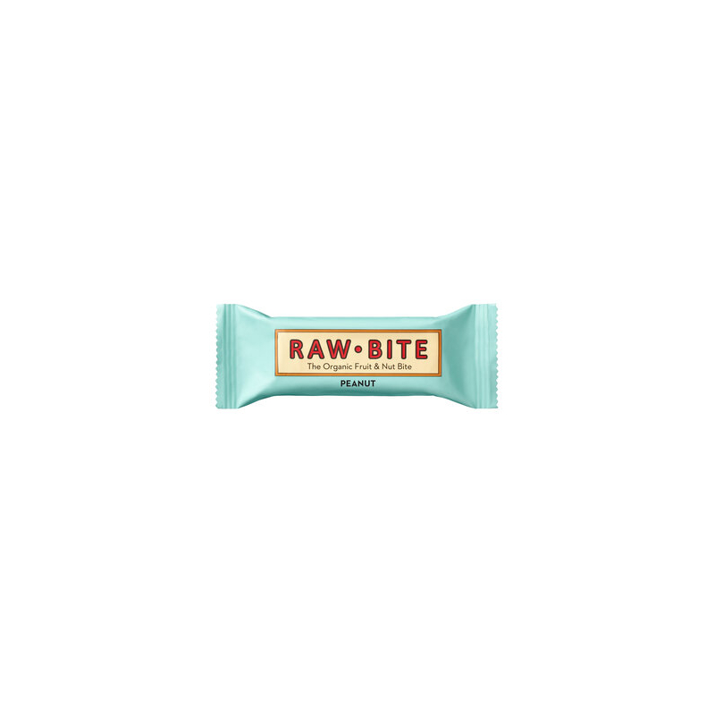 RAW BITE - Raw Bite Peanut Bar 50g - 
