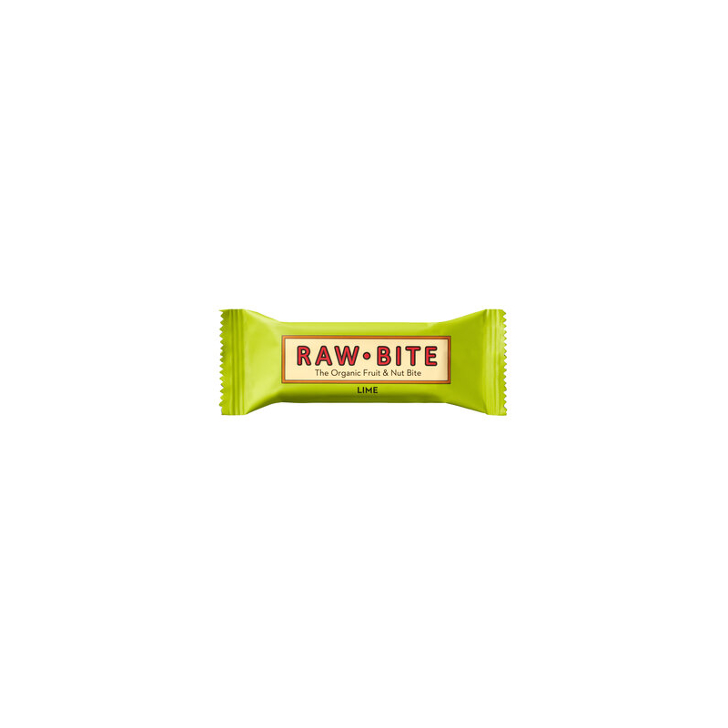 RAW BITE - Raw Bite Lime Bar 50g - 