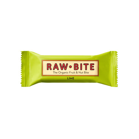 RAW BITE - Raw Bite Lime Bar 50g - 