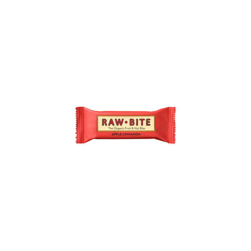 RAW BITE - Raw Bite Apple Cinnamon Barre 50g - 