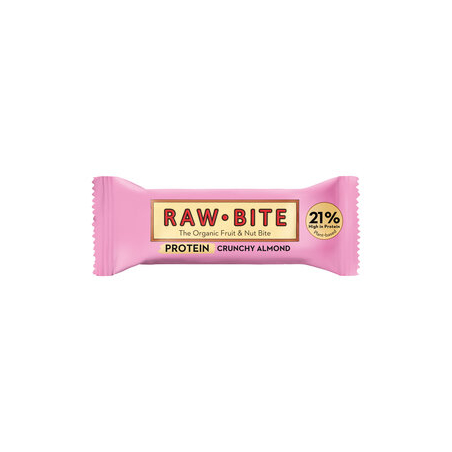 RAW BITE - Raw Bite Protein Crunchy Almond Bar 45g - 