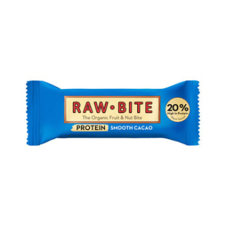RAW BITE - Raw Bite Protein Smooth Cacao Bar 45g