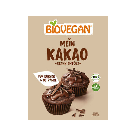 Biovegan - Mein Kakao, stark entölt, BIO - 