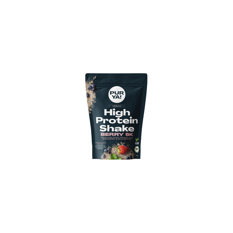 PURYA! - High Protein Shake, Berry 5K, BIO, 300g - 
