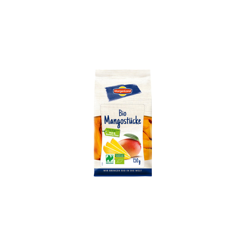 MorgenLand - Pezzi di mango biologici - 