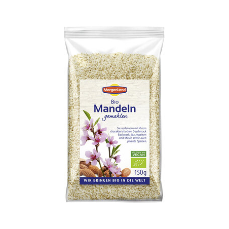 MorgenLand - Mandorle biologiche macinate - 