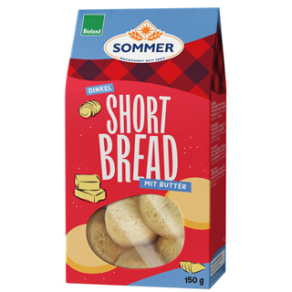 SOMMER - BIOLAND Spelt Short Bread with Butter - 