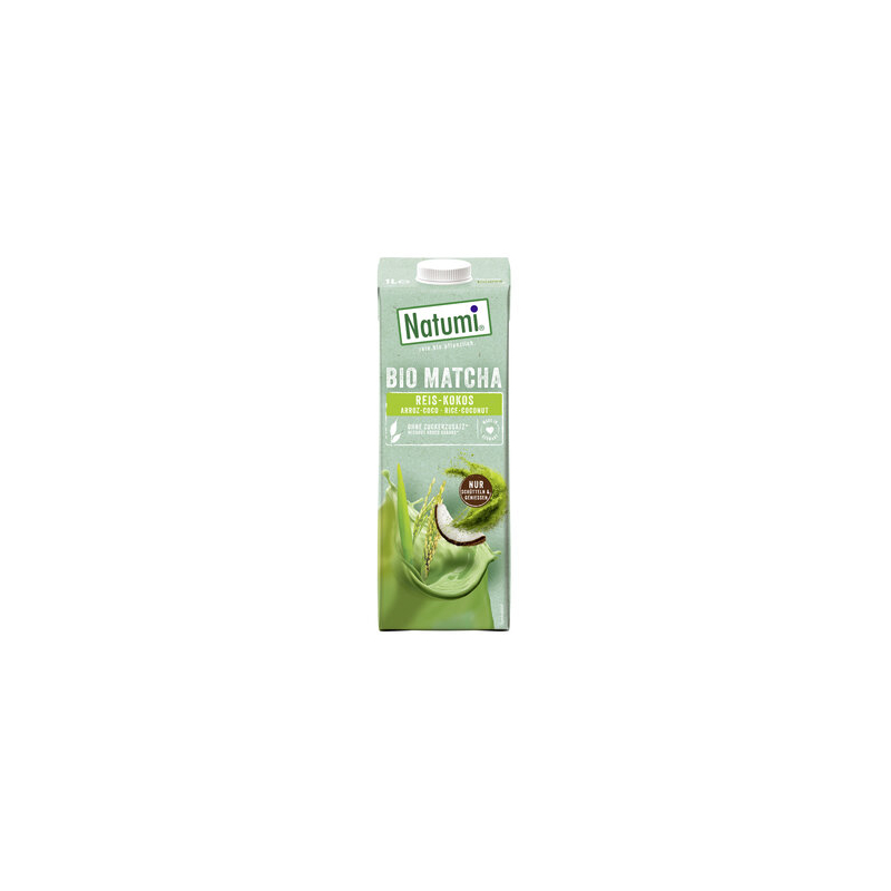 Natumi - Organic Matcha Rice Coconut - 
