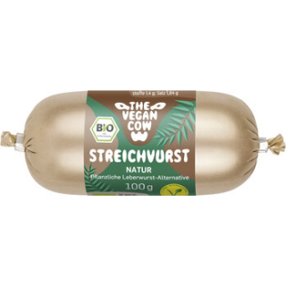 THE VEGAN COW - Spread Sausage Natural 100g - 