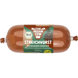 THE VEGAN COW - Spread Sausage Black Pepper 100g - 