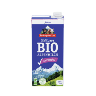 Berchtesgadener Land Bio - BGL Haltbare Bio-Alpenmilch L- 1,5% Fett - 