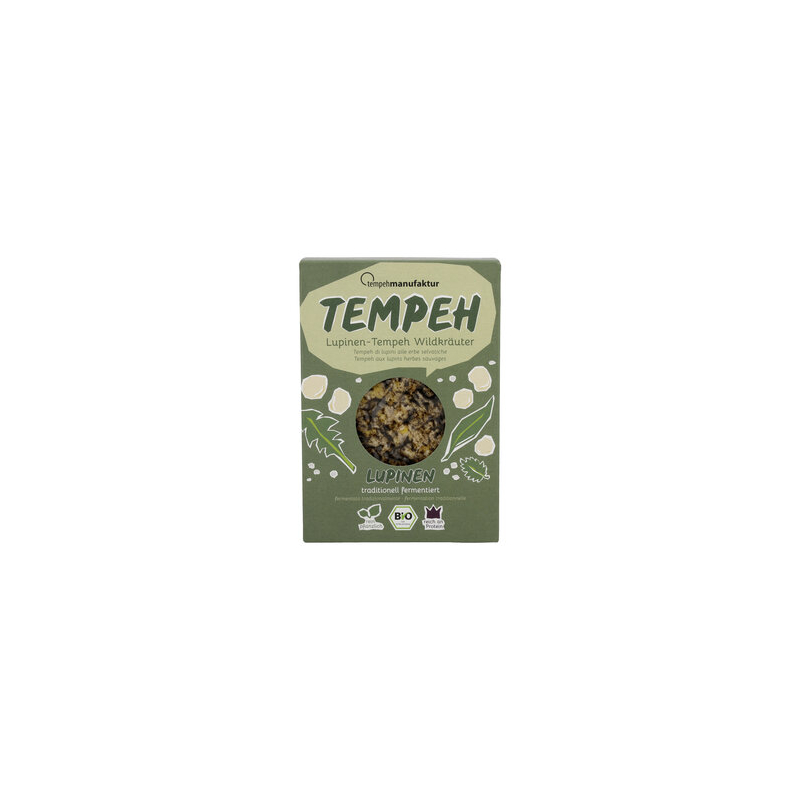 tempehmanufaktur - Lupin Tempeh Wild Herbs - 