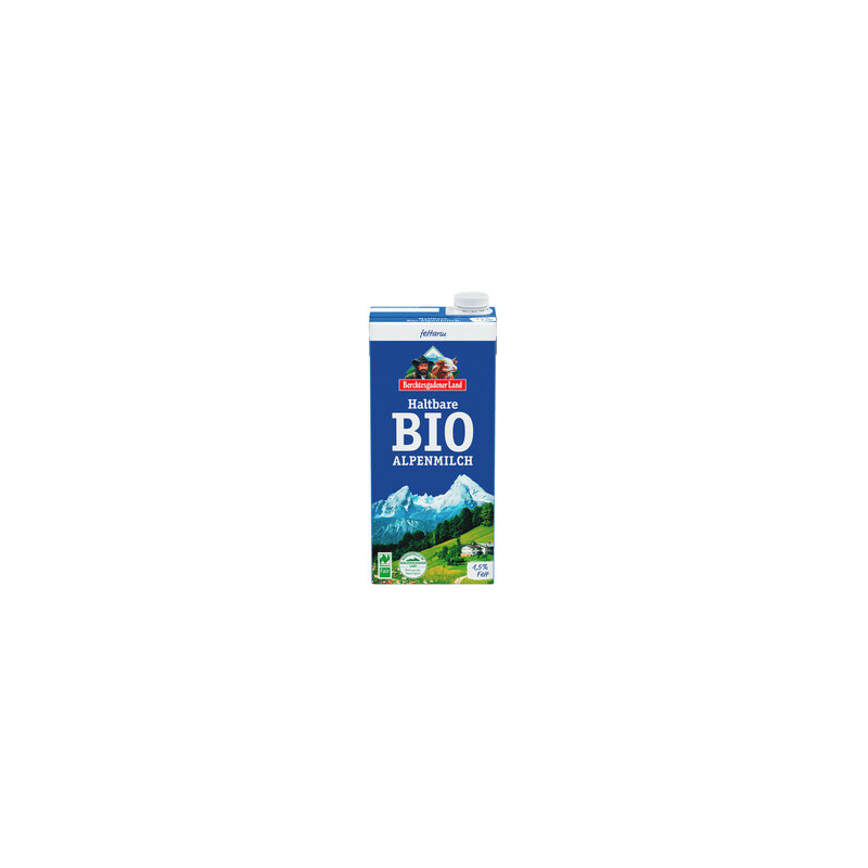 Berchtesgadener Land Bio - BGL Haltbare Bio-Alpenmilch 1,5% Fett - 