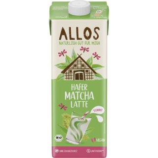 Allos - Bevanda di avena Matcha Latte