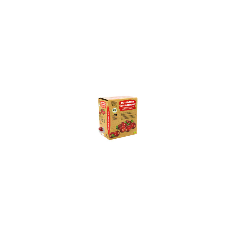PassionBio - Jus de canneberge bio 100% pur jus - 
