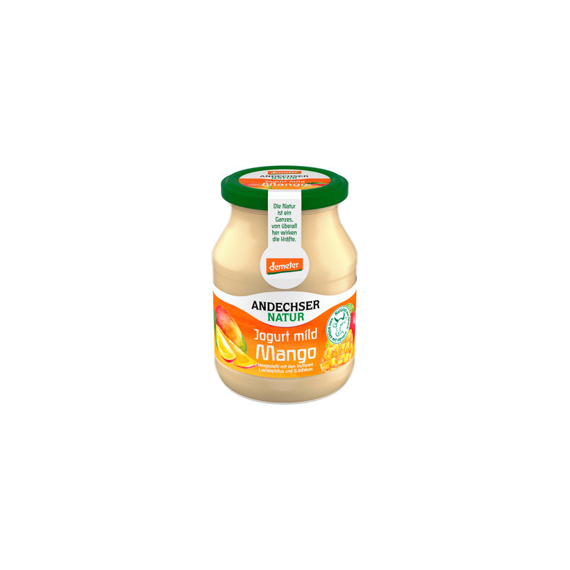 Andechser Natur - AN demeter Mild Yogurt Mango 3.8% - 