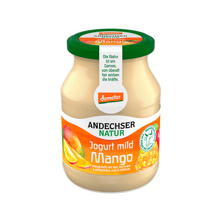 Andechser Natur - AN demeter Mild Yogurt Mango 3.8% - 