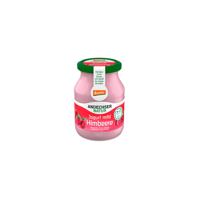 Andechser Natur - AN demeter Mild Yogurt Raspberry 3.8% - 