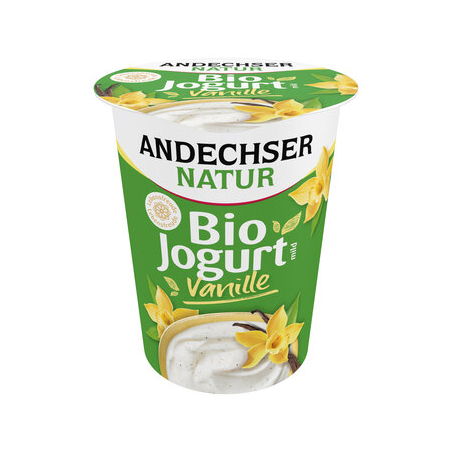 Andechser Natur - AN Bio-Jogurt Vanille - 