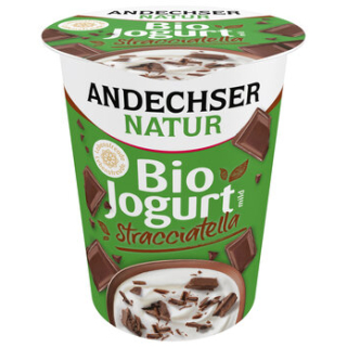 Andechser Natur - AN Organic Yogurt Mild Stracciatella 3.8% - 