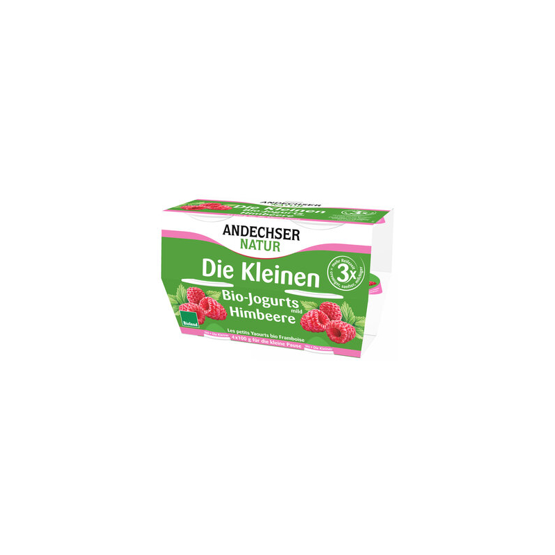 Andechser Natur - AN Organic Yogurt Raspberry Cluster - 