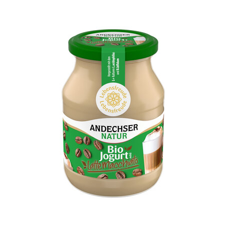 Andechser Natur - Organic Yogurt Mild Latte Macchiato 3.8% - 
