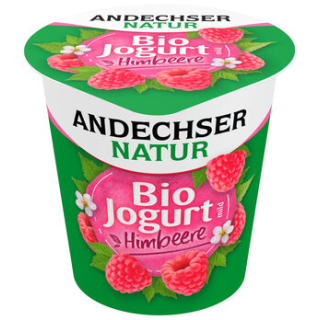 Andechser Natur - Bio Jogurt Himbeer 3,8% - 